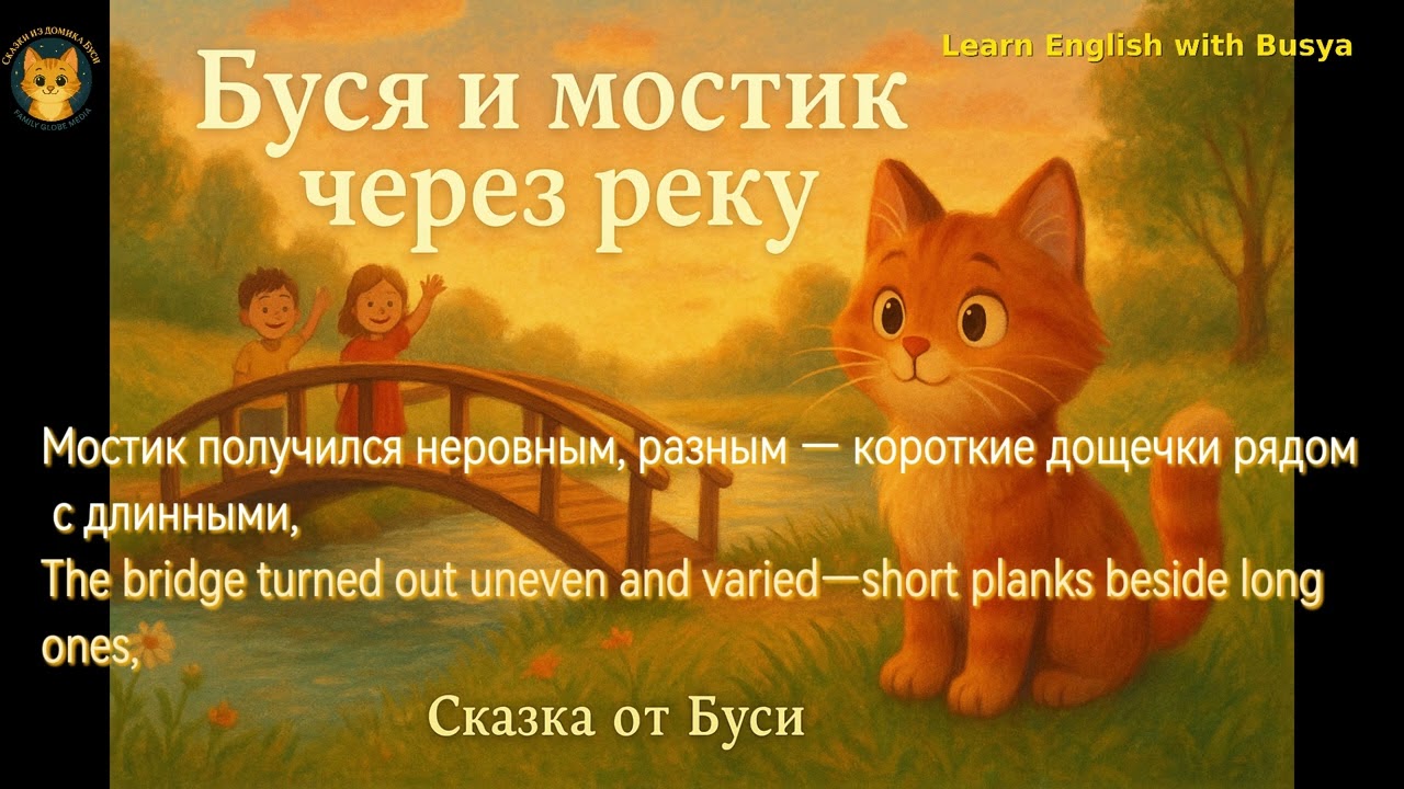 A Tiny Paw, A Great Bridge 🐾 | A Russian Bedtime Story