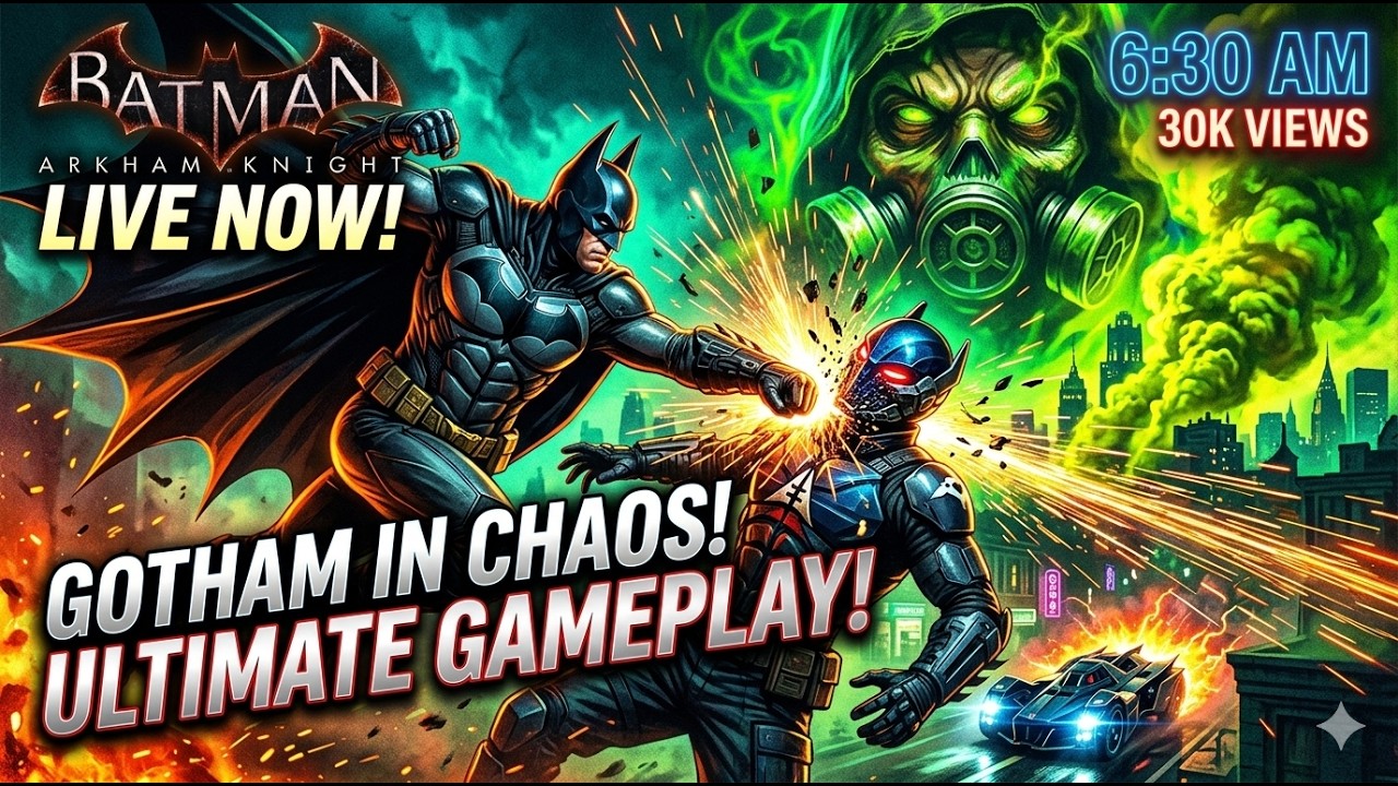 Batman Arkham Knight Gameplay India Hindi Live part 6
