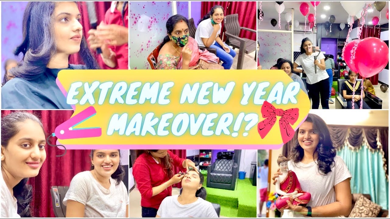 My New Year Hair Makeover with Family!?|Cutting my Hair Short for the First time,Renovation Started|