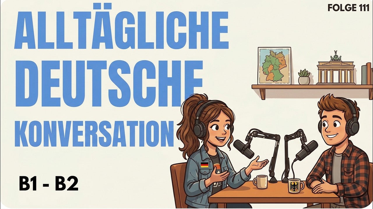 20 Minuten deutsches Hörverständnistraining | Podcast für B1–B2 Lernende