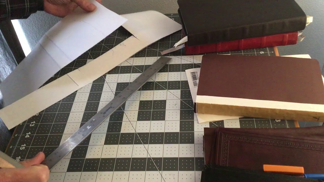 Bible Rebind - Easy Method Part 3 - Measurements