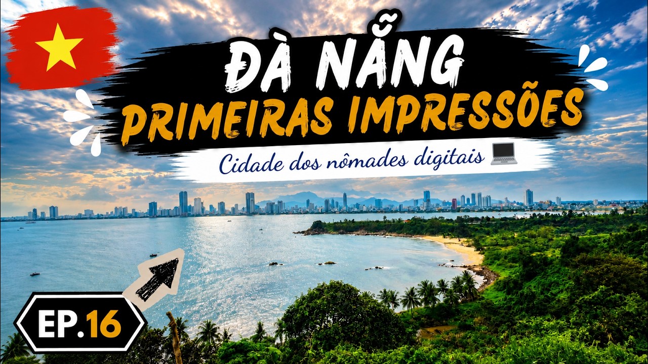 Chegamos em Da Nang 🇻🇳 | Primeiras Impressões da Cidade dos Nômades Digitais do Vietnã