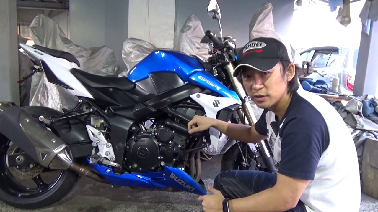 スズキGSR750参考動画：現代最高峰の鉄フレームファイター