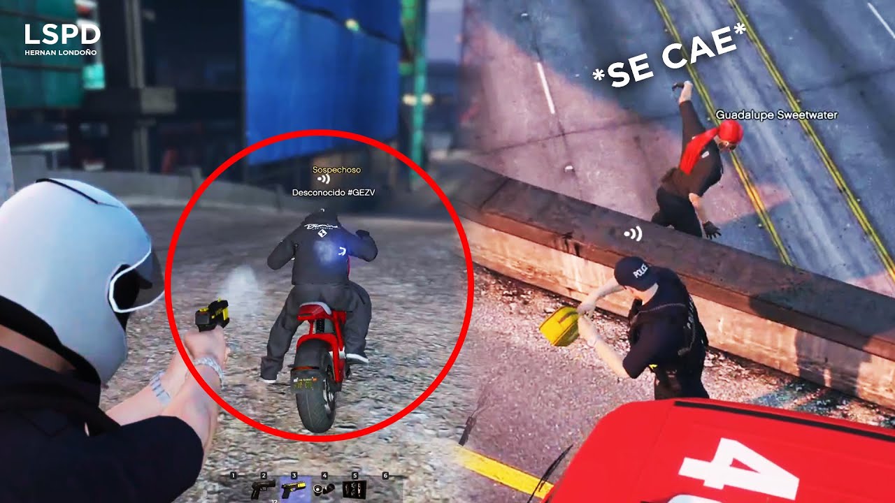 [GTAHUB] Mejores momentos *LSPD* #4 [H. Londoño] 😂😂
