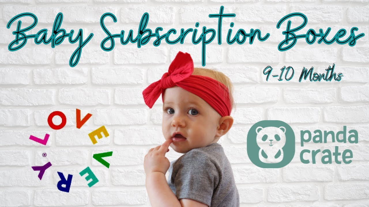 LOVEVERY comparison with KiwiCo Panda Crate for your 9-10 Month Olds | Baby Subscription Box Review