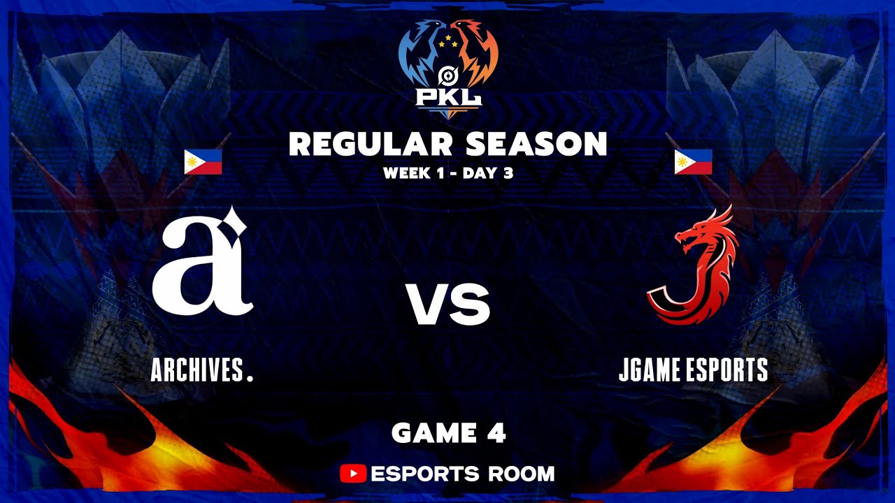 ARCHIVES. vs JGAME ESPORTS - Game 4 | HOK PKL SPRING 2026 - WEEK 1 DAY 3