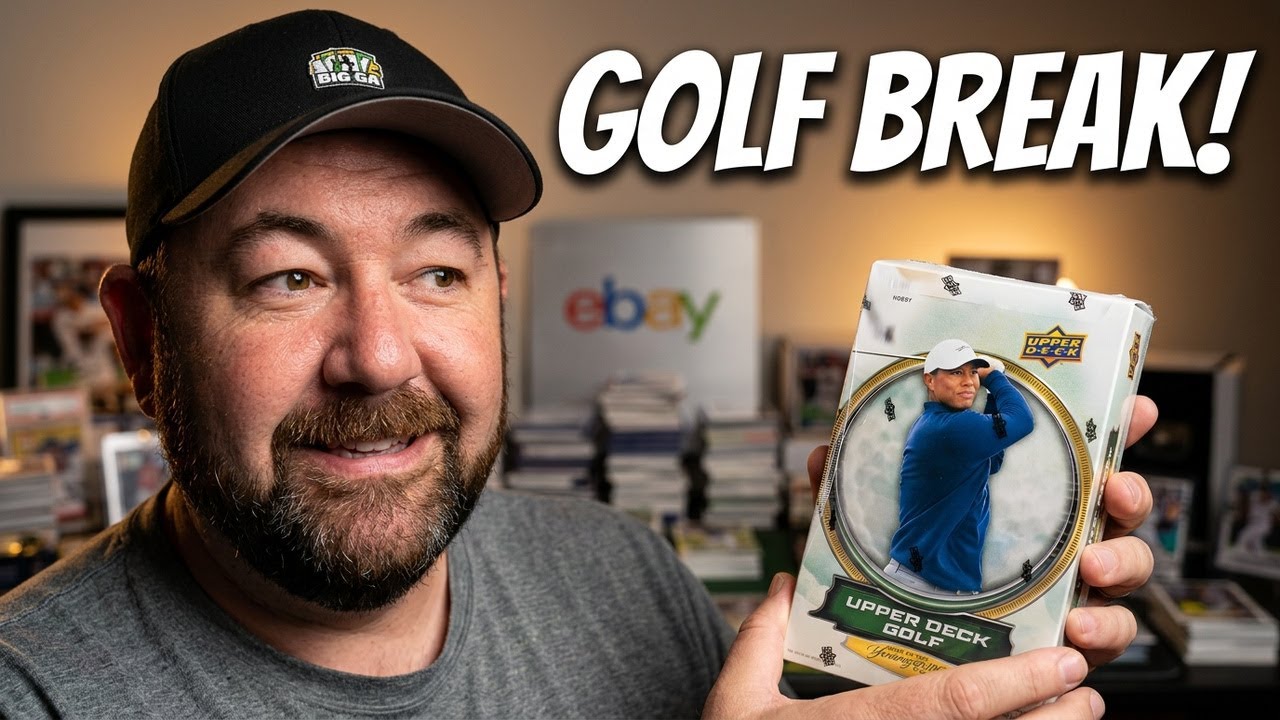 2026 Upper Deck Golf Hobby Box 🔥 Young Guns Chase&hellip; Is It Worth It?