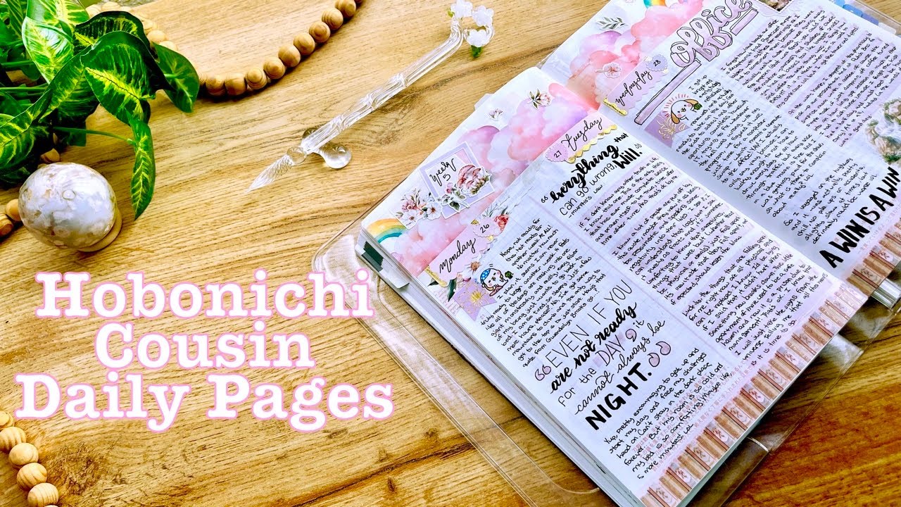 Hobonichi Cousin Daily Pages | Week 5