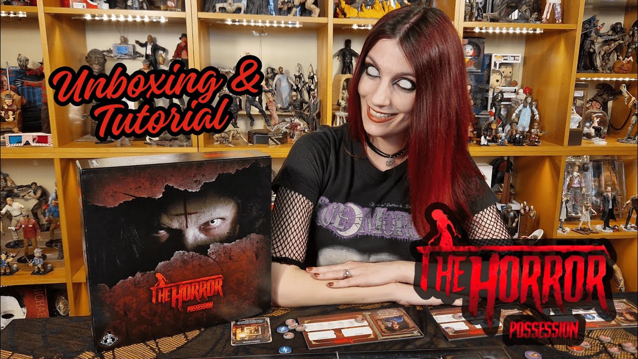 Unboxing e tutorial di THE HORROR - POSSESSION: un'ora di tempo per scacciare il Maligno!