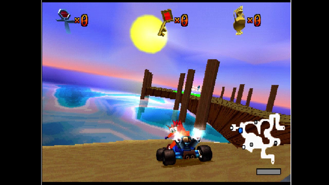 Crash Team Racing (Aug 5, 1999 prototype) - Exploring Adventure Maps
