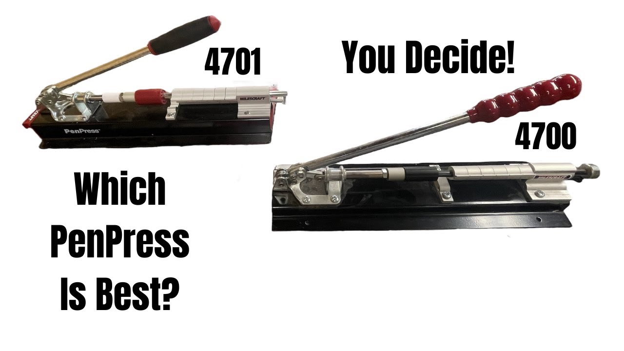 Milescraft PenPress Comparison | Which Pen Press Is Best?