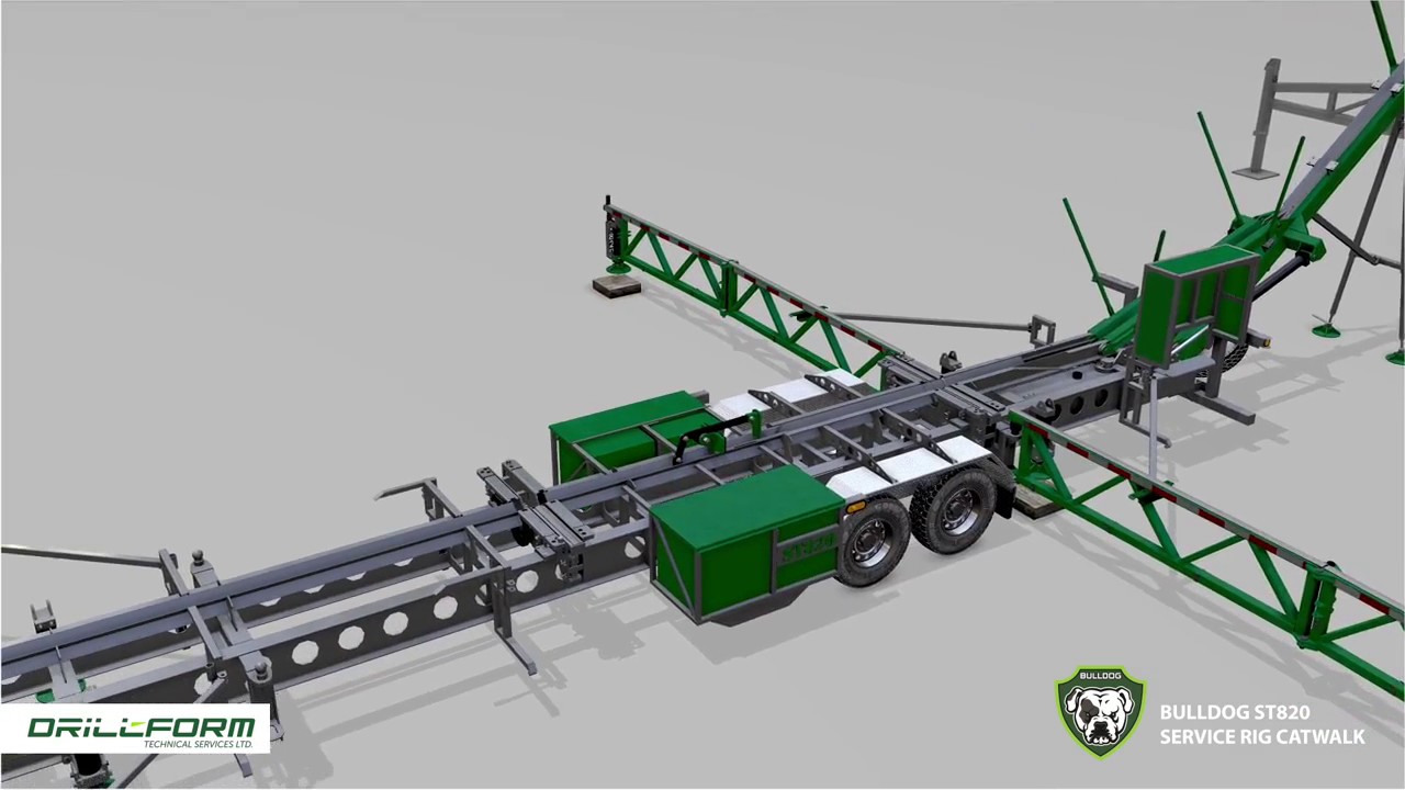 Bulldog SC820 Service/Workover Catwalk