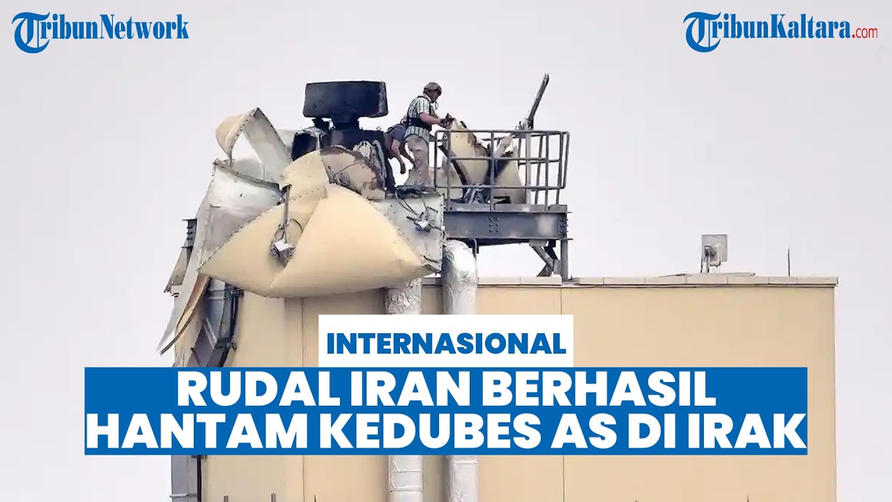 Serangan Drone Iran Hantam Kedubes AS di Irak, Radar dan Sistem Pertahanan Lumpuh