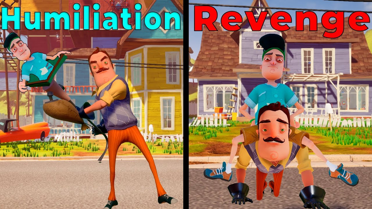 Hello Neighbor Funny Moments#12