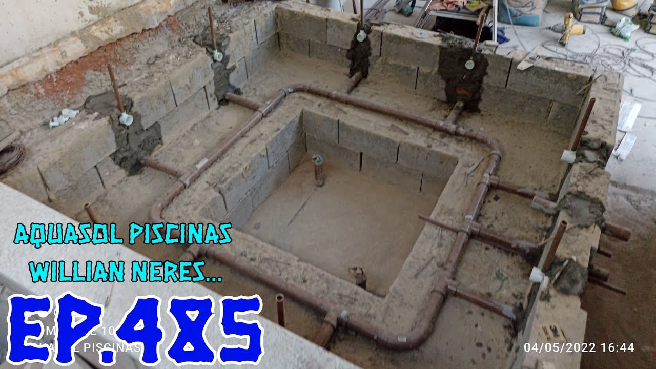 #339 - TUBULAÇÕES HIDRÁULICA spa alvenaria