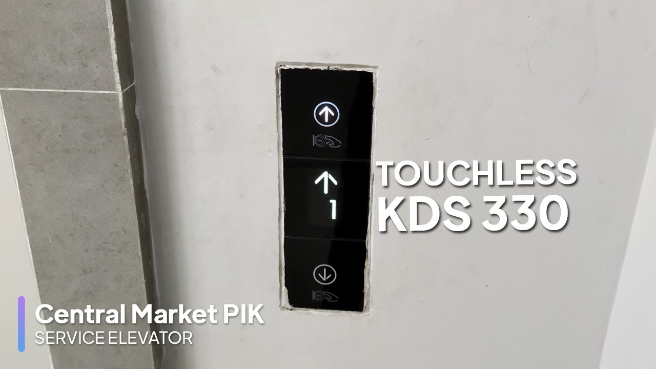 KONE MonoSpace DX Service Elevator - Central Market PIK, Jakarta