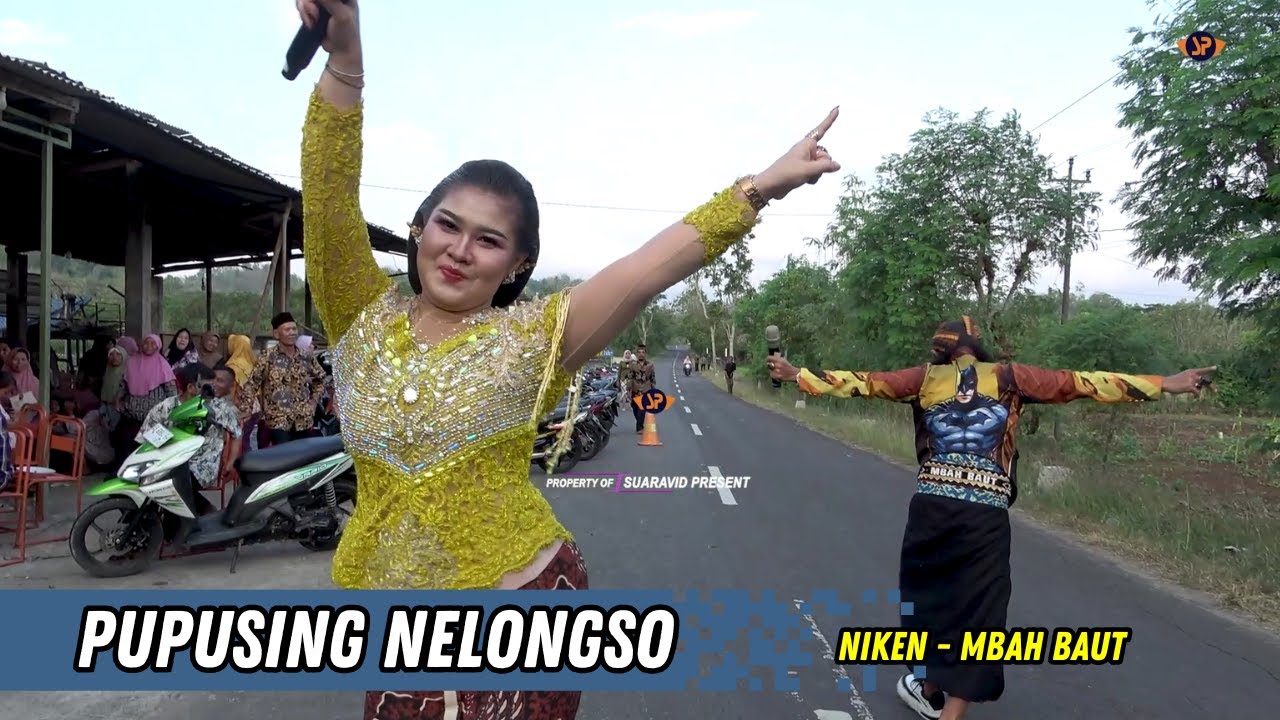 VIRAL! Nyanyi dijalan! PUPUSING NELONGSO - MBAH BAUT ft NIKEN SARINTEM - SUARAVID PRESENT