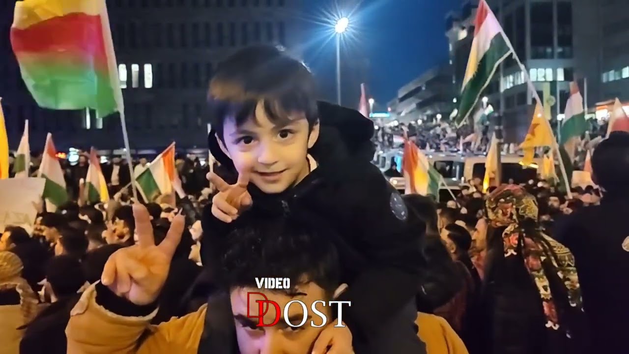 مظاهرة في مدينة دورتموند ألمانيا 20.1.2026 دعماً لمقاومة #كردستان_سورية 