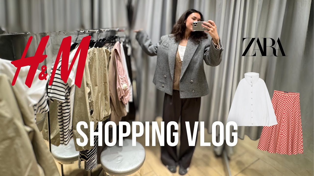 ШОППІНГ-ВЛОГ: H&M і ZARA | БЮДЖЕТНІ ЗНАХІДКИ НА ВЕСНУ