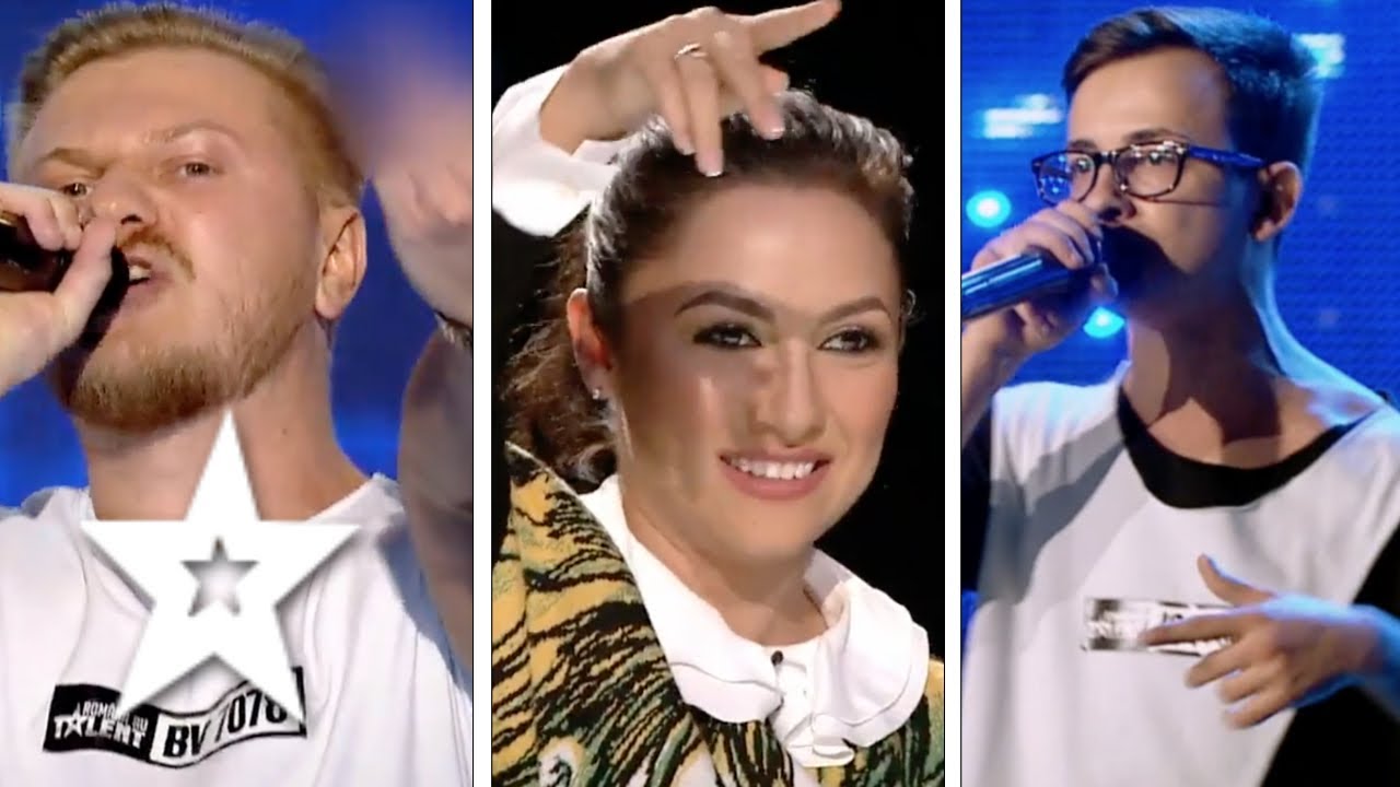Best RAP Auditions on Romania's Got Talent | Românii au talent 2017