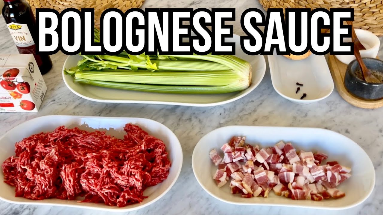 🇬🇧 How to Make Keto Bolognese Sauce
