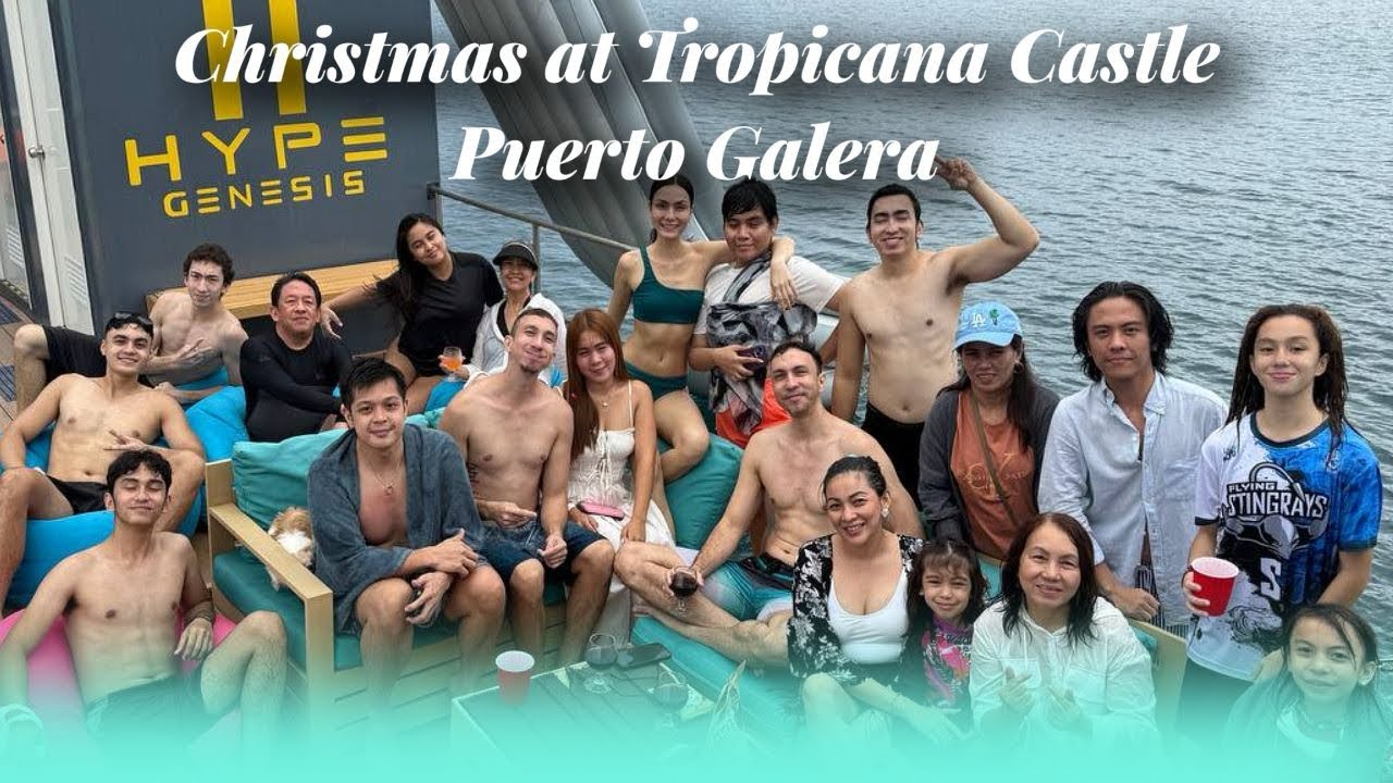 Tropicana Castle Puerto Galera Christmas with Maierhofer Fam!