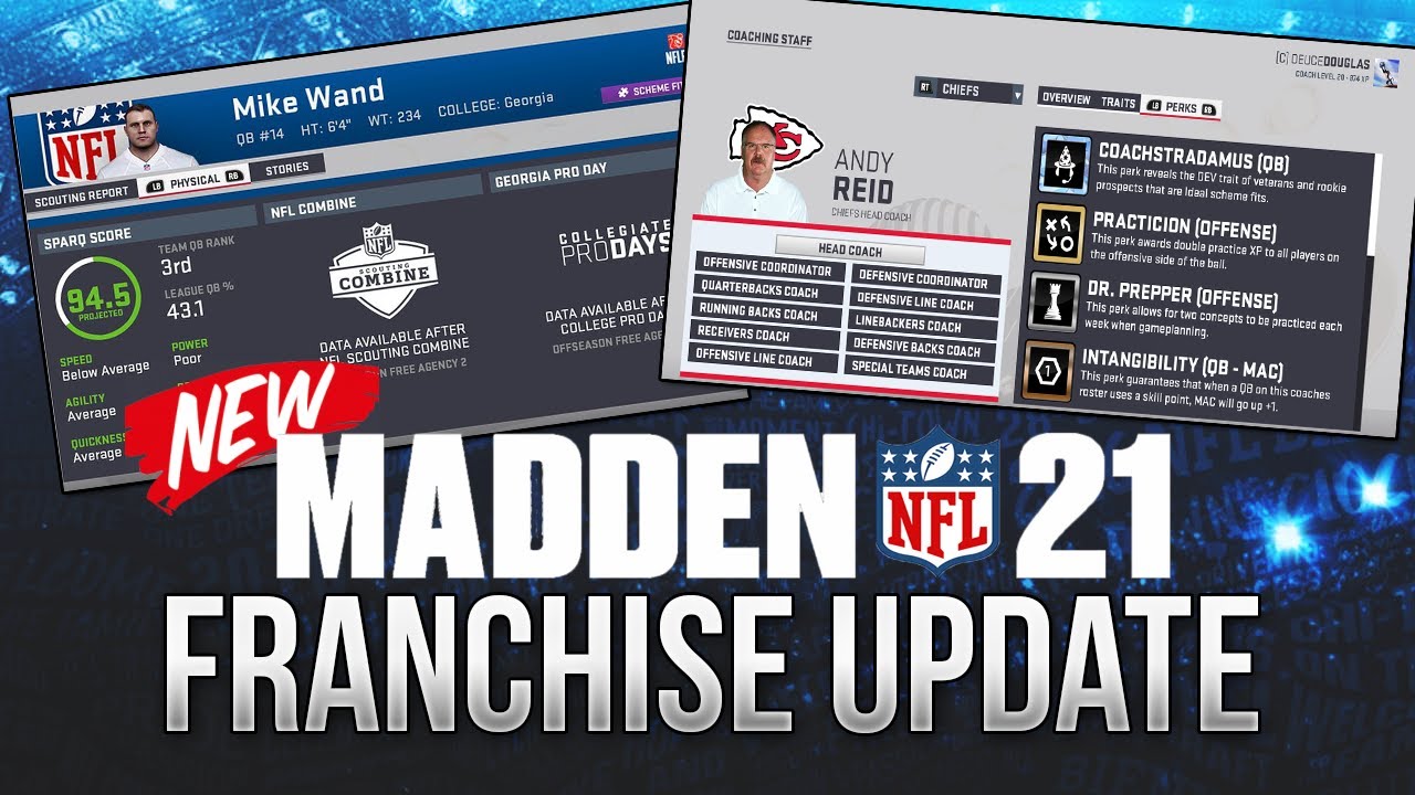 EA's Madden 21 Franchise Update + Features For Madden 22 Franchise Mode