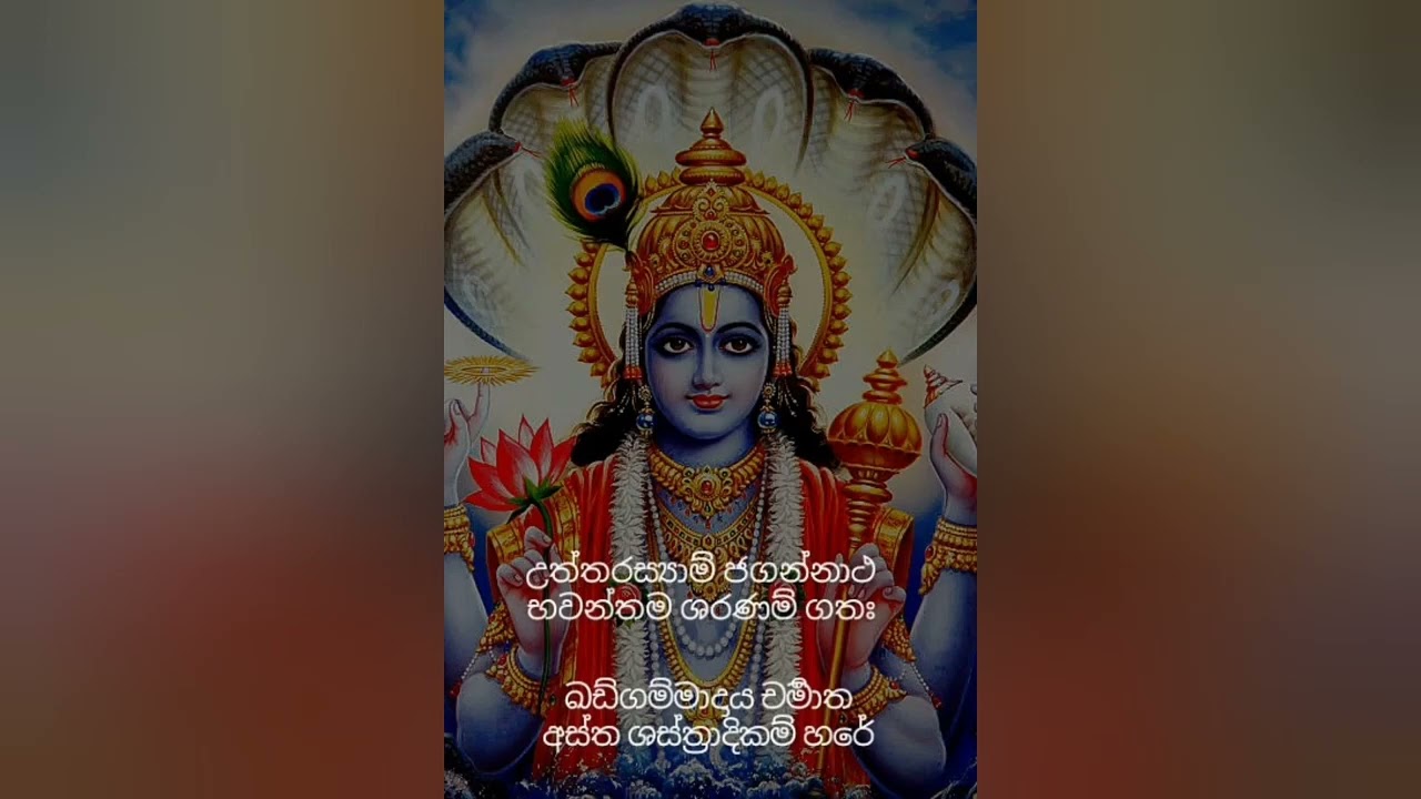 ශ්‍රී විෂ්ණු පංජර ස්තෝත්‍රය