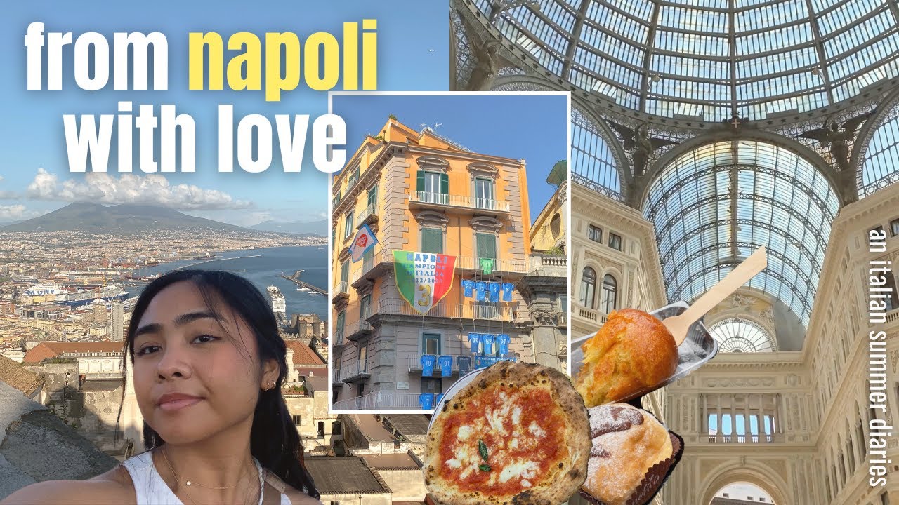 italy travel vlog: is naples safe, eating street food, exploring the city