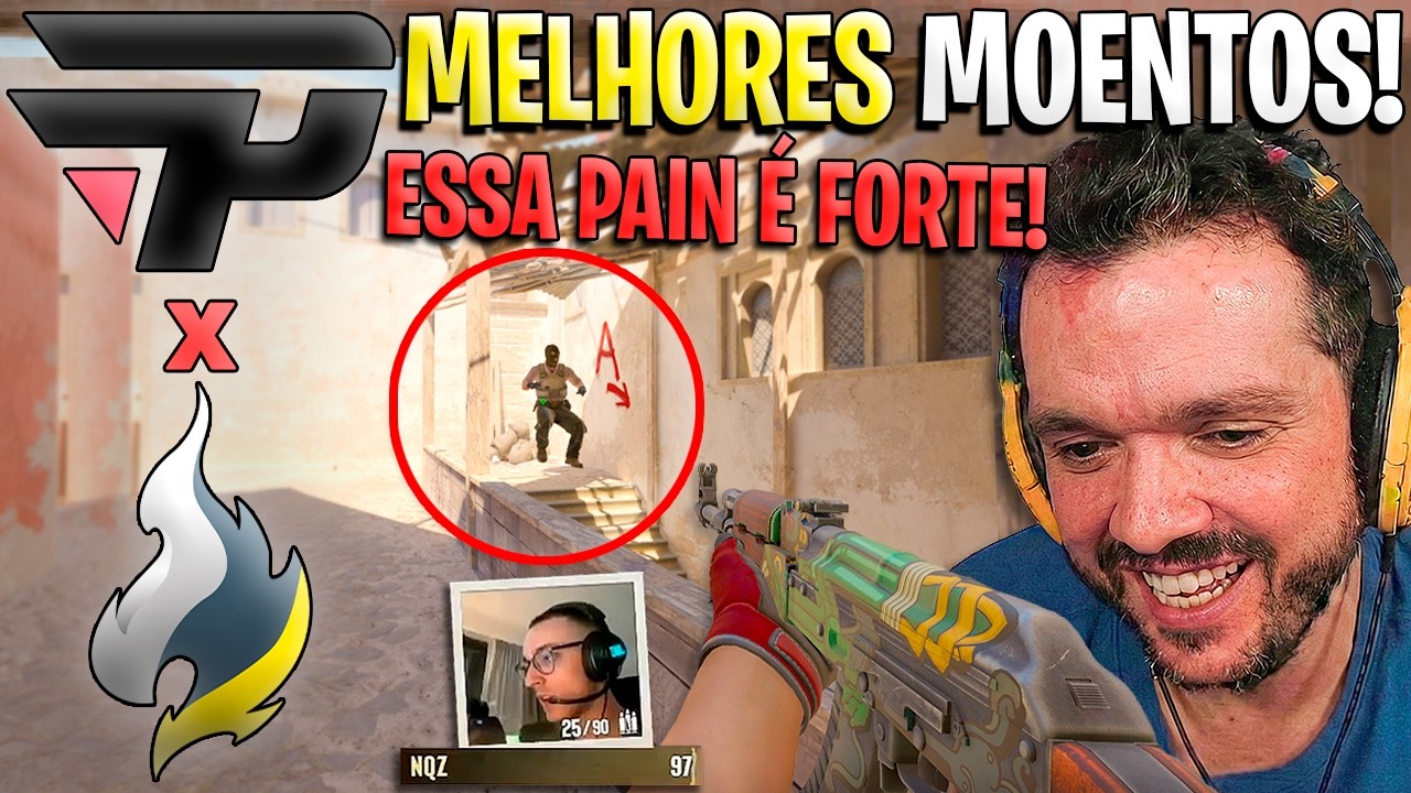 A NOVA PAIN TEM MIRA DMS PO***!🔥 PAIN x PASSION UA (MELHORES MOMENTOS) - ESL PRO LEAGUE - (GAULES)