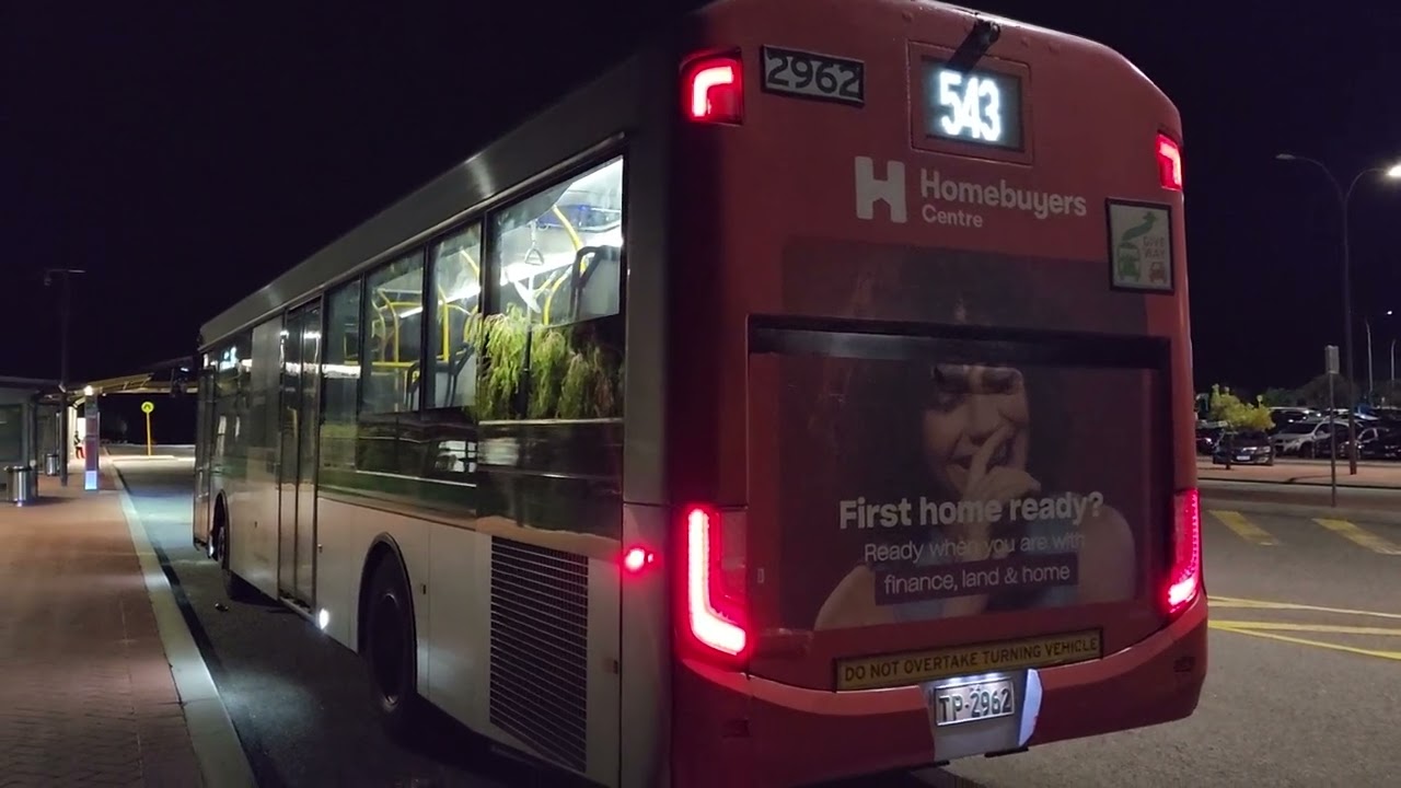 Transperth TP2962 Volvo B8RLE Revving