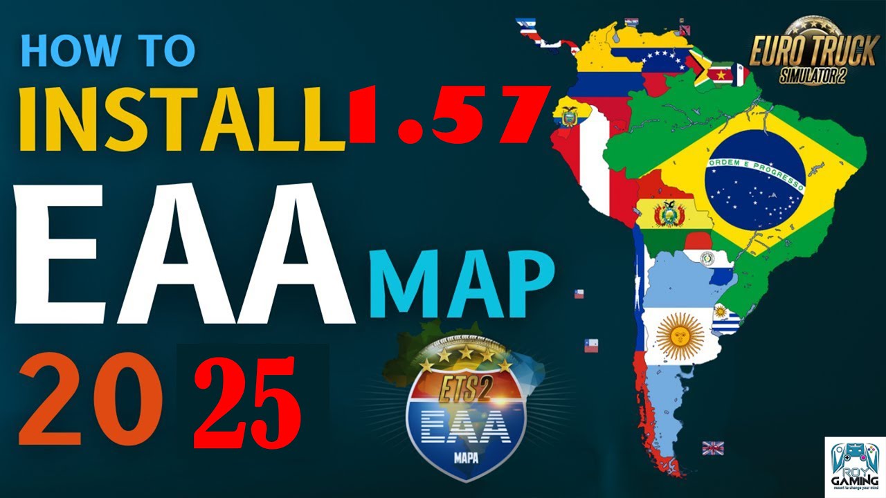 ETS2 1.57  EAA_MAPA V1 STANDALONE MAP
