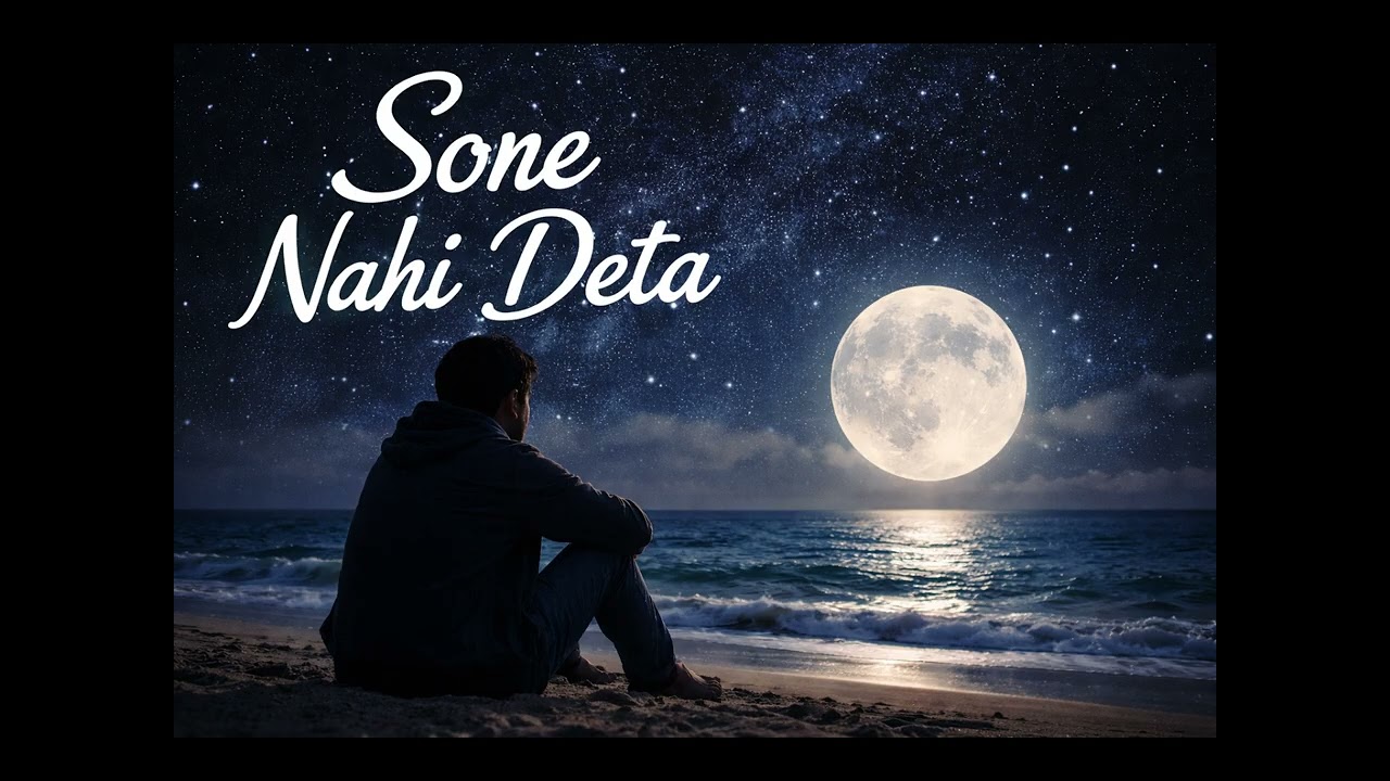 Sone Nahi Deta | Sleepless Love Song | Calm Romantic Hindi Song | Night Vibes