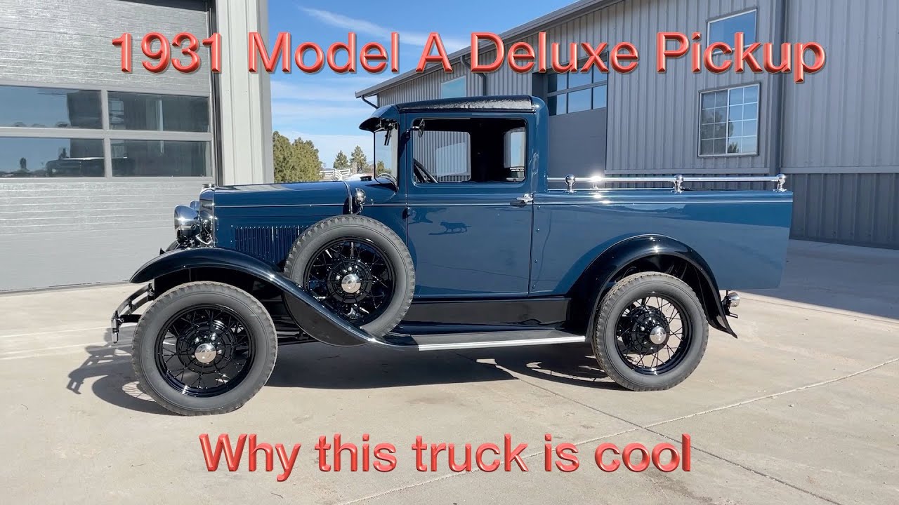 1931 Model A Deluxe Pickup   HD 1080p