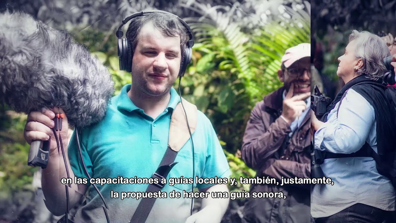 Primera ruta de aviturismo para personas con discapacidad visual de Suramérica
