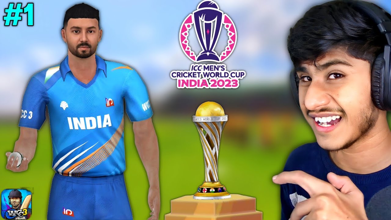 INDIA ROAD TO 3rd WORLD CUP | WCC3 WORLD CUP GAMEPLAY #1