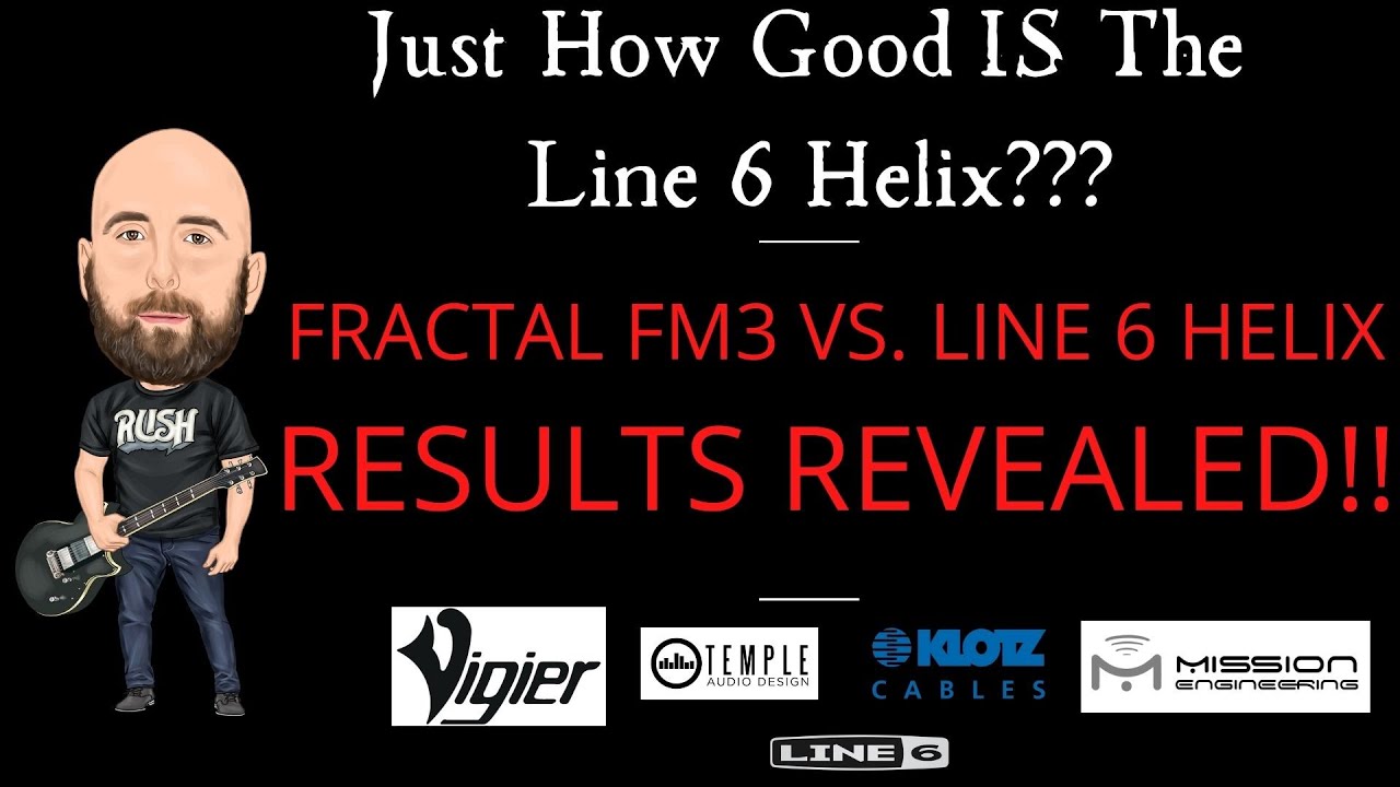 LINE 6 HELIX VS FRACTAL FM3 | RESULTS REVEALED | Just How Good IS The Line 6 Helix?