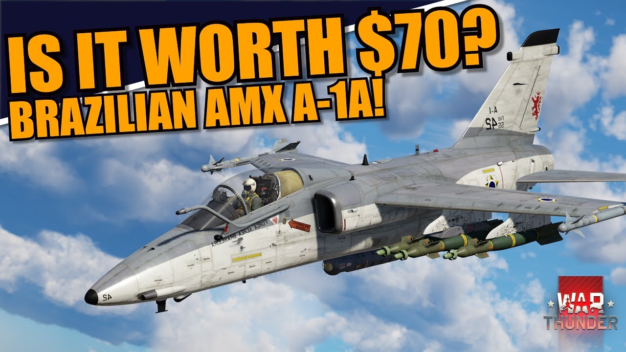 War Thunder - Is the BRAZILIAN AMX A-1A WORTH $70? SAME SAME... BUT different!