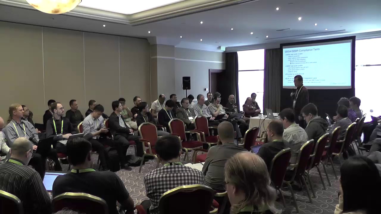 BUD17-205 Updates on Server Base System Architecture and Boot Requirements