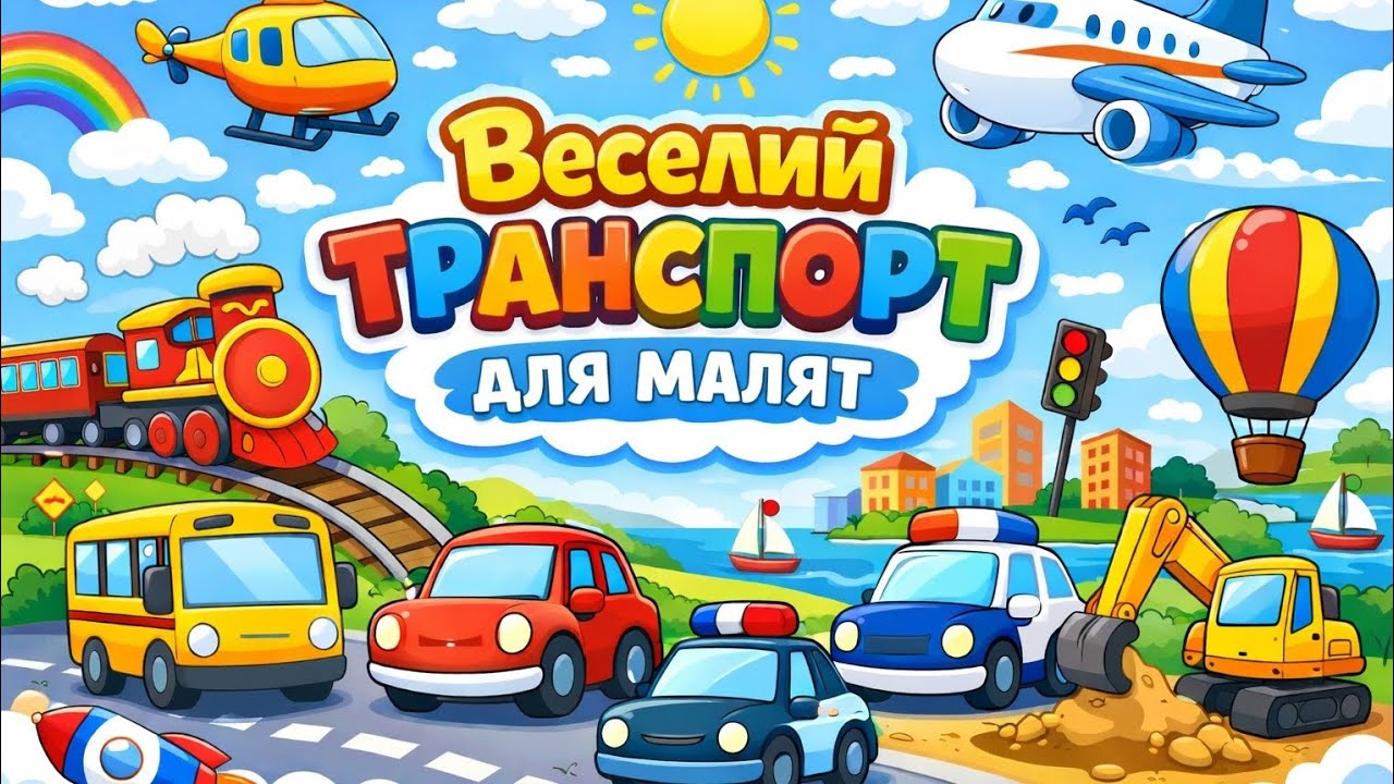 Транспорт для малят 