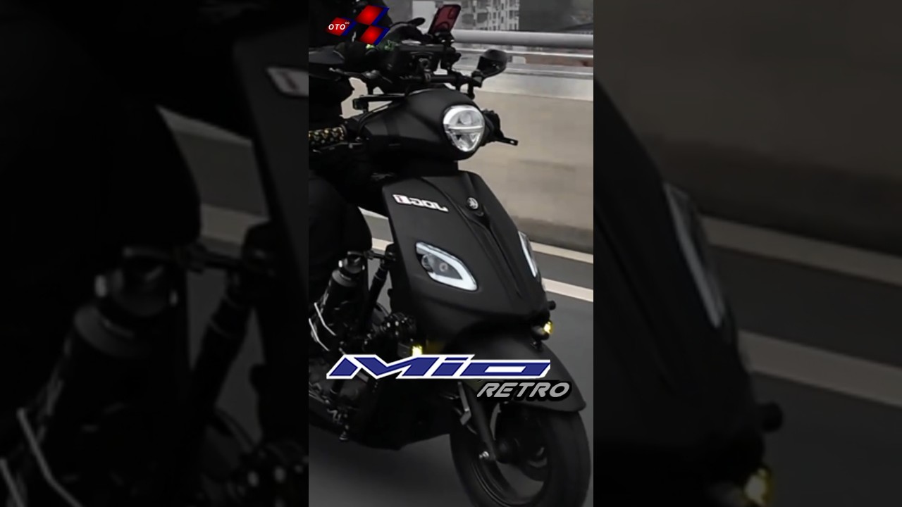 SKUTIK RETRO KEREN YAMAHA 🔥 NEW YAMAHA MIO RETRO !! #honda #yamaha
