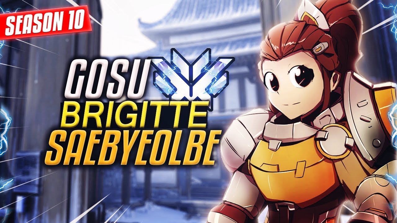 How to be a GOSU Brigitte ?! Saebyolbe Agressive Plays (NYXL) [S10]