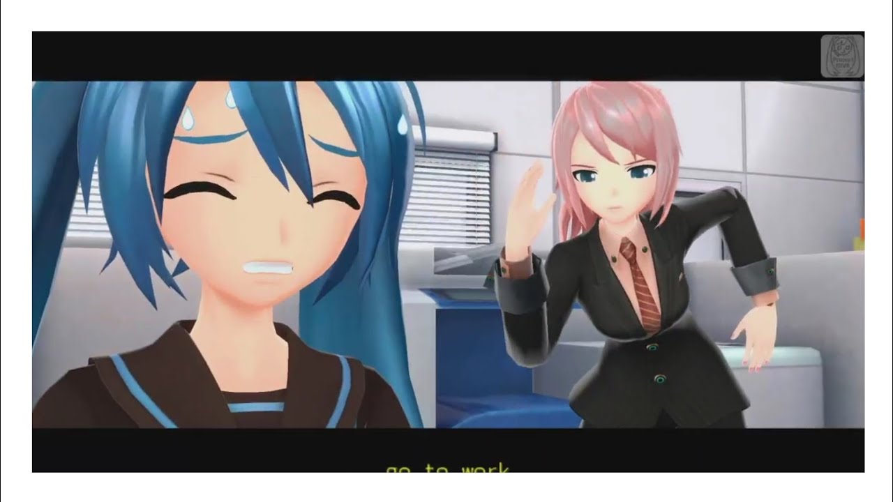 [PV] I'm a Part-Time Worker!! ww | Project Diva F2nd Edit Pv [ENG/JP]