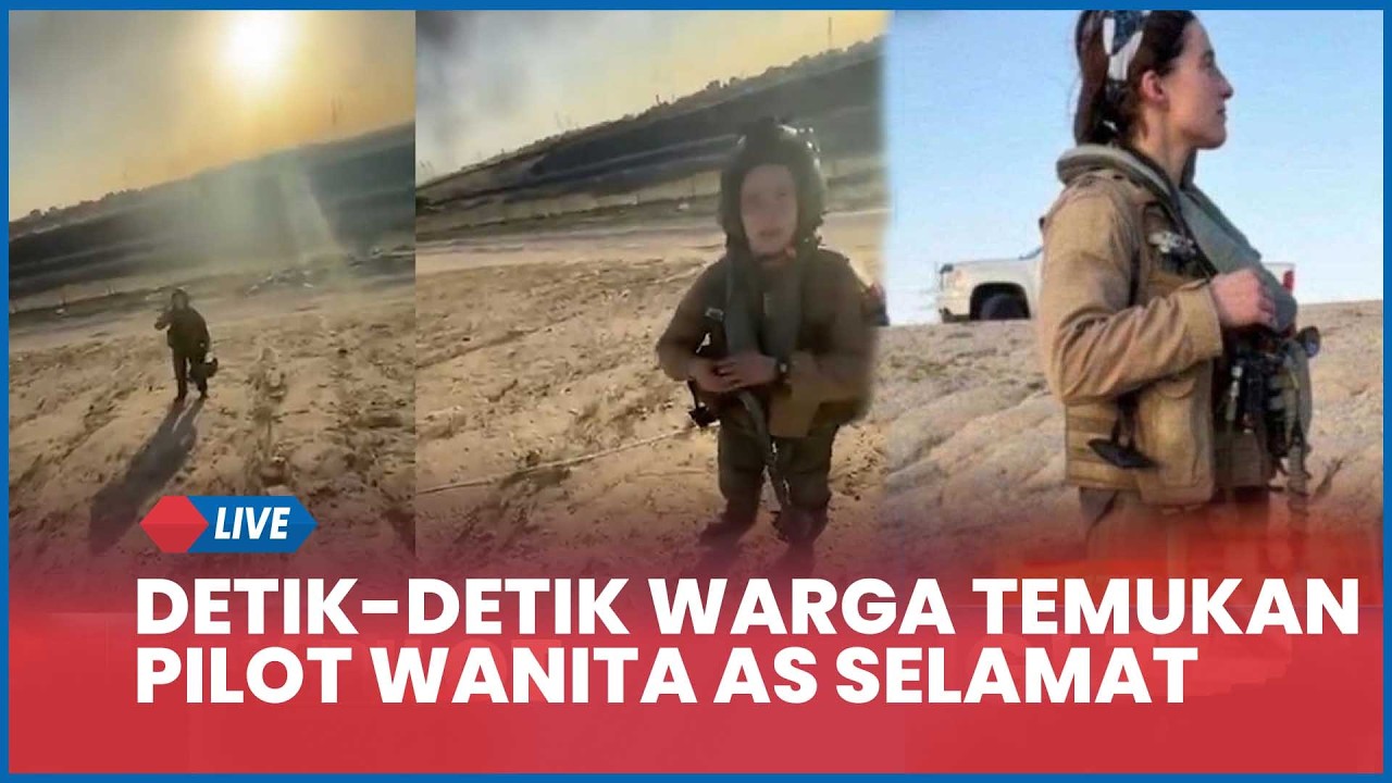 Jet Tempur F-15E Ditembak Jatuh Kuwait, Pilot Wanita AS Ditemukan Warga Kondisi Selamat