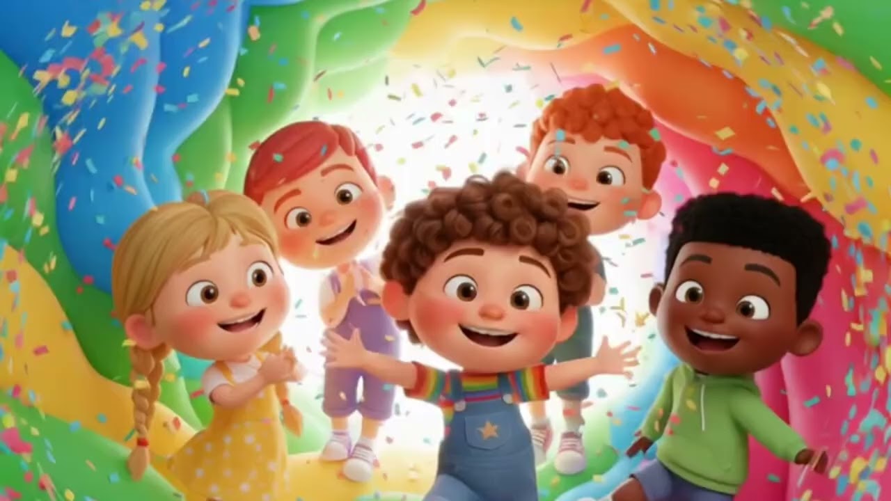 🌈 Los Colores del Mundo | Canción infantil educativa para niños
