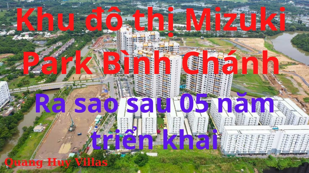 Mua bán nhà dự án Mizuki Park Nam Long đường Nguyễn Văn Linh Bình Chánh