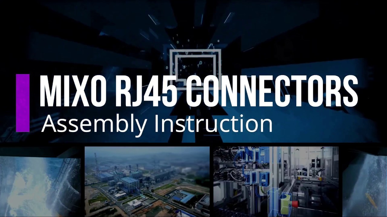 ILME MIXO RJ45 Modular Inserts Assembly Instruction