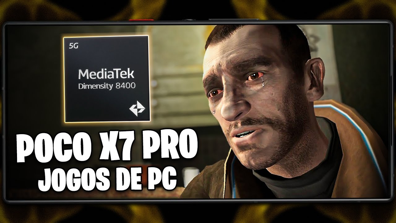 POCO X7 PRO com MEDIATEK 8400 ULTRA contra JOGOS DE PC! | Poco X7 Pro Winlator GTA, PES 2013, NFS...