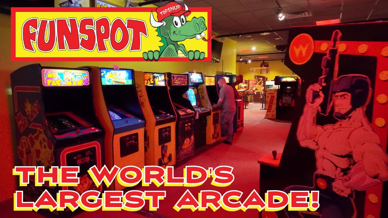 The Ultimate Tour of Funspot: The World's Largest & Most Amazing Classic Videogame Arcade!