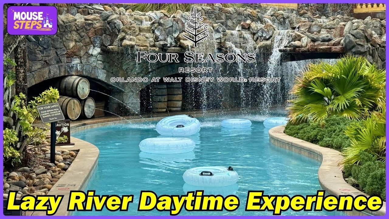 Four Seasons Resort Orlando Lazy River POV Daytime (Full Lap) - Walt Disney World Resort
